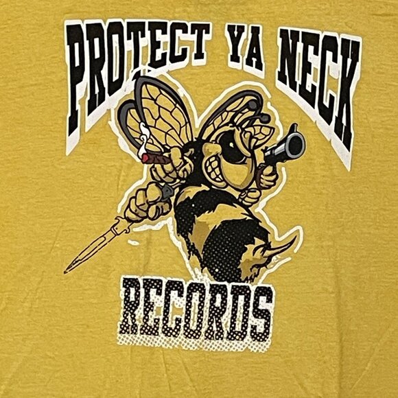 Wu-Tang Clan Protect your Neck Records T-shirt size 3XL - Picture 3 of 4